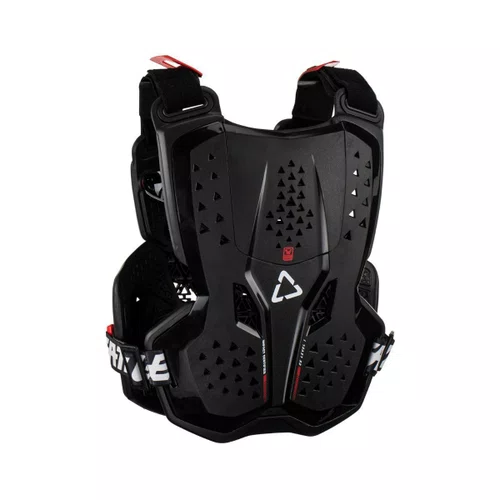 Colete Infantil Motocross Leatt 3.5 Chest Preto Vermelho