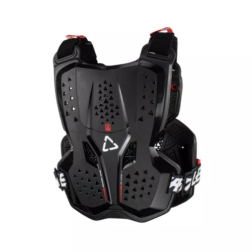 Colete Infantil Motocross Leatt 3.5 Chest Preto Vermelho