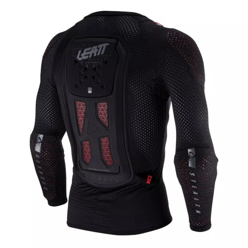 Colete Integral Motocross Trilha Leatt Reaflex Preto Stealth