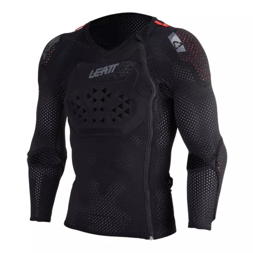 Colete Integral Motocross Trilha Leatt Reaflex Preto Stealth
