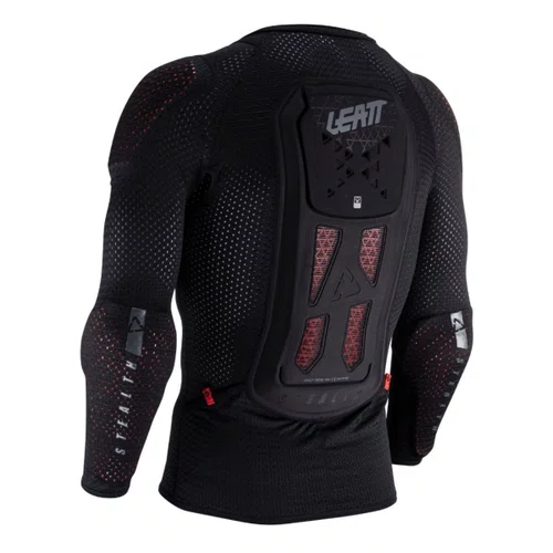 Colete Integral Motocross Trilha Leatt Reaflex Preto Stealth