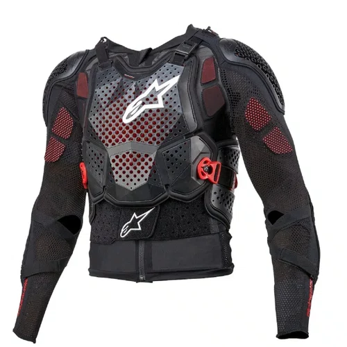 Colete Jaqueta Alpinestars Bionic Tech V3 Verme Branco Preto