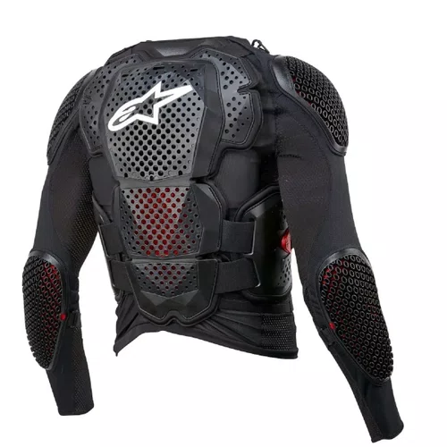 Colete Jaqueta Alpinestars Bionic Tech V3 Vermelho Branco Preto