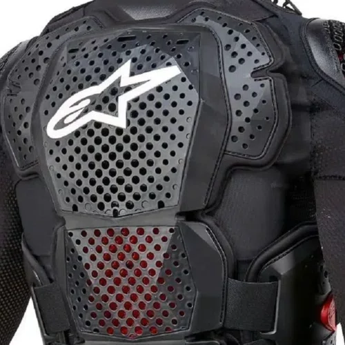 Colete Jaqueta Alpinestars Bionic Tech V3 Vermelho Branco Preto