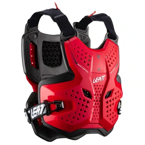Colete Motocross Leatt 3.5 Chest Enduro Trilha Vermelho