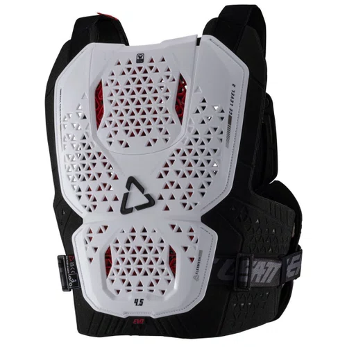 Colete Motocross Leatt 4.5 Evo Chest Enduro Trilha Branco