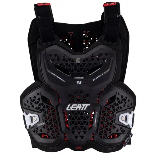 Colete Motocross Leatt 4.5 Evo Chest Enduro Trilha Preto
