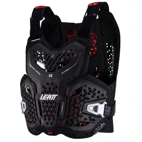 Colete Motocross Leatt 4.5 Evo Chest Enduro Trilha Preto