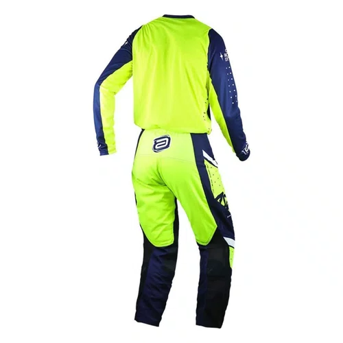 Conjunto ASW Image Karma Azul Marinho Amarelo Fluo Premium