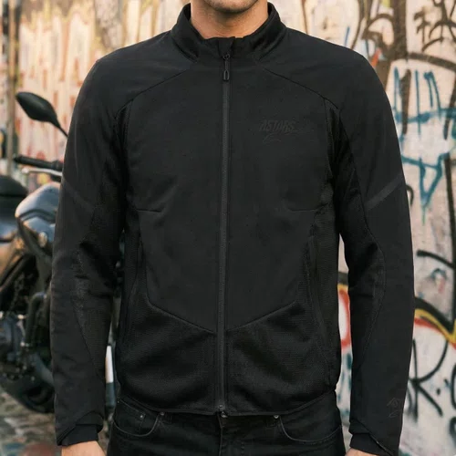 Jaqueta Alpinestars Aeroshell Airflow Preto Anthracite
