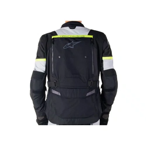 Jaqueta Alpinestars Bogota Pro Drystar Preta Gelo Cinza Amarela