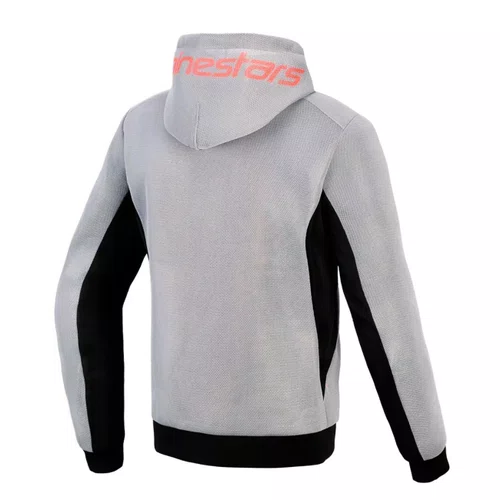 Jaqueta Alpinestars Chrome Superairflow Hoodie Preto Cinza