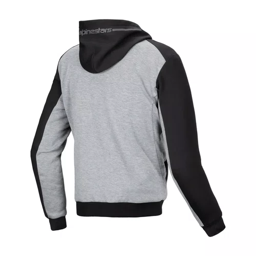 Jaqueta Alpinestars Chrome V2 Sport Hoodie Cinza Preto
