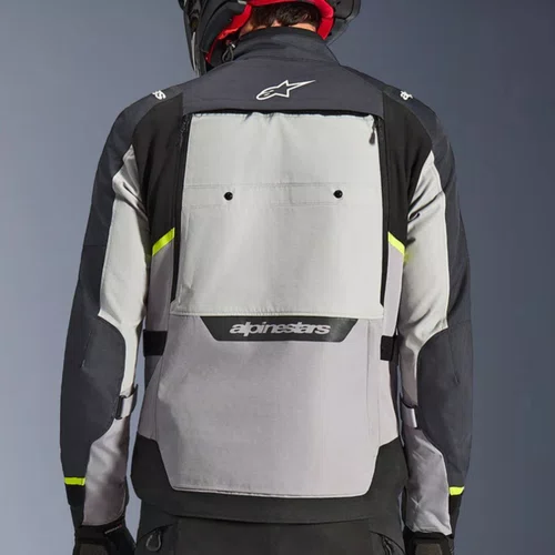 Jaqueta Alpinestars Cusco Drystar Gelo Cinza Escuro