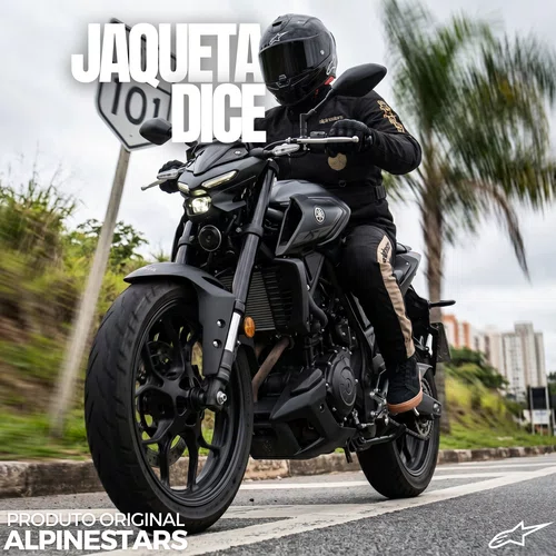Jaqueta Alpinestars Dice Preta