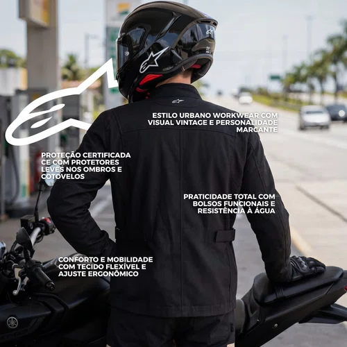 Jaqueta Alpinestars Dice Preta