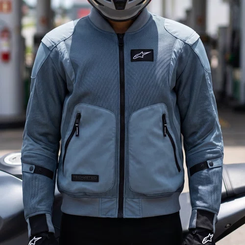 Jaqueta Alpinestars Flight Air Ventilada Cinza Escura