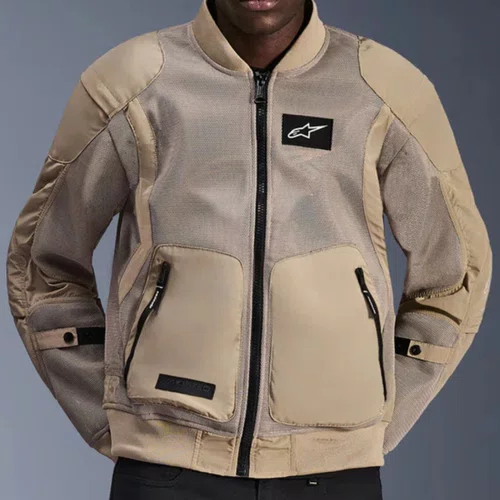 Jaqueta Alpinestars Flight Air Ventilada Marrom