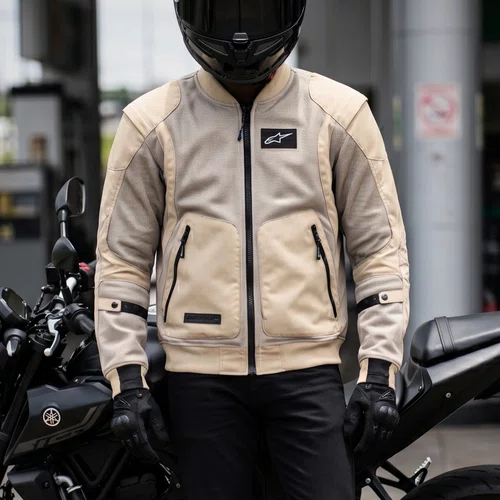 Jaqueta Alpinestars Flight Air Ventilada Marrom