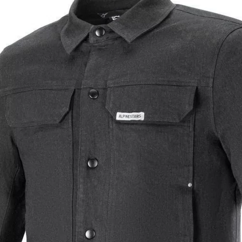 Jaqueta Alpinestars Garage Cinza Fume Casual Confortável