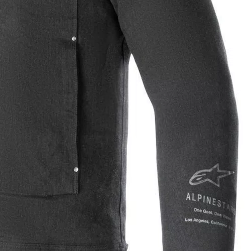 Jaqueta Alpinestars Garage Cinza Fume Casual Confortável