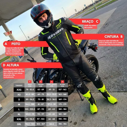 Jaqueta Alpinestars Gp Force V2 Airflow Preto Amarelo
