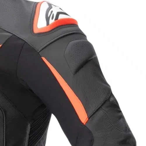 Jaqueta Alpinestars GP Plus V4 Preto Vermelho Branco Original