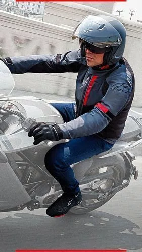 Jaqueta Alpinestars Headlands Drystar Asphalt Preta Imperm