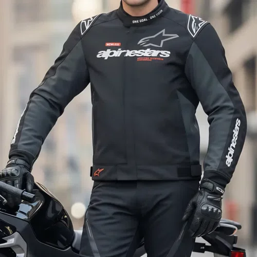 Jaqueta Alpinestars Monza Sport Preto Cinza