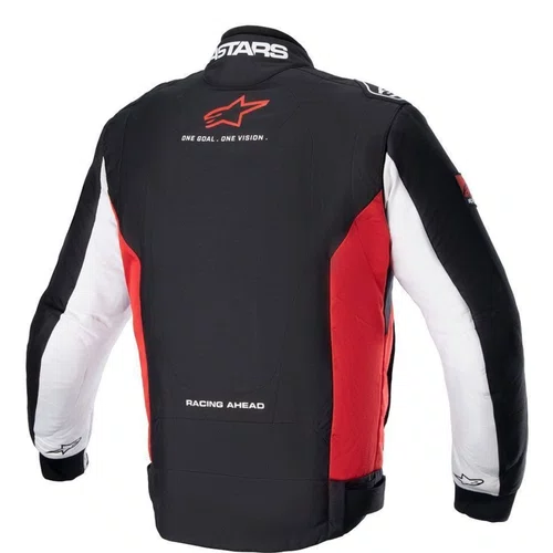Jaqueta Alpinestars Monza Sport Preto Vermelho Branco