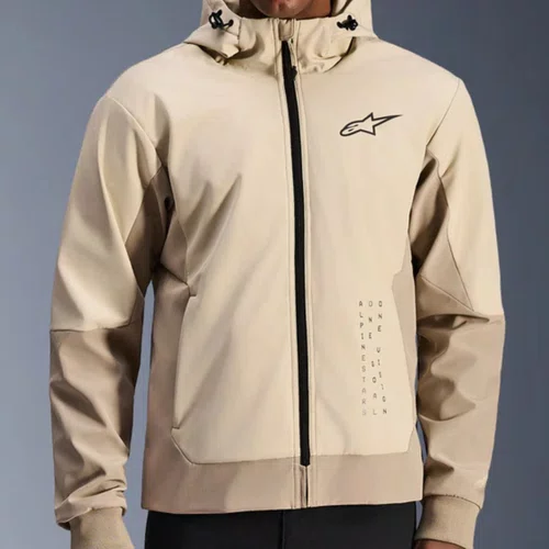 Jaqueta Alpinestars Radium Tech Hoodie Bege