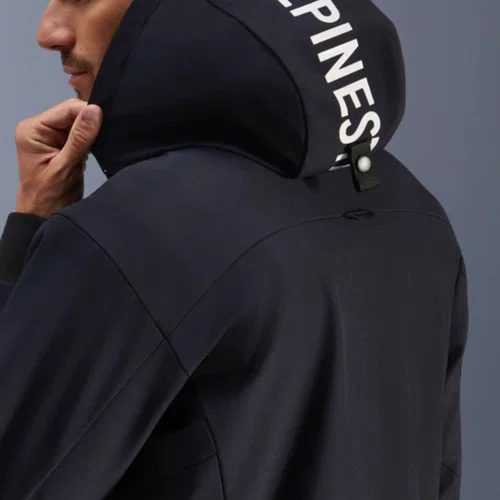Jaqueta Alpinestars Radium Tech Hoodie Preta Branca