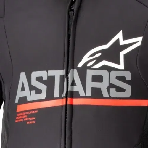 Jaqueta Alpinestars Smx Wp Preto Cinza Escuro Vermelho