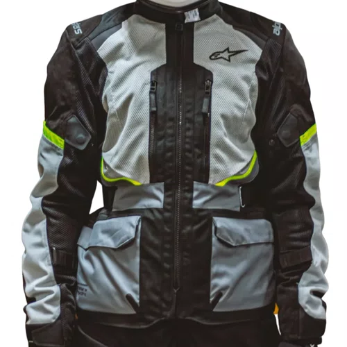 Jaqueta Alpinestars Stella Andes Air Drystar Cinza Preto