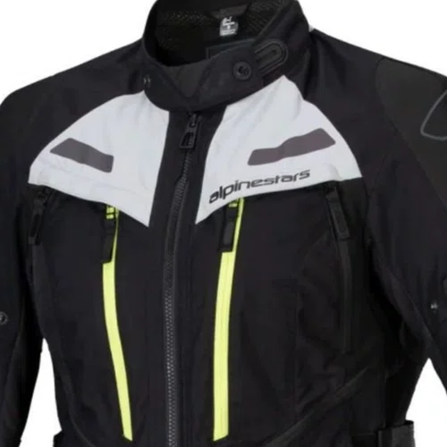 Jaqueta Alpinestars Stella Bogota Pro Drystar Preta Cinza Amarela