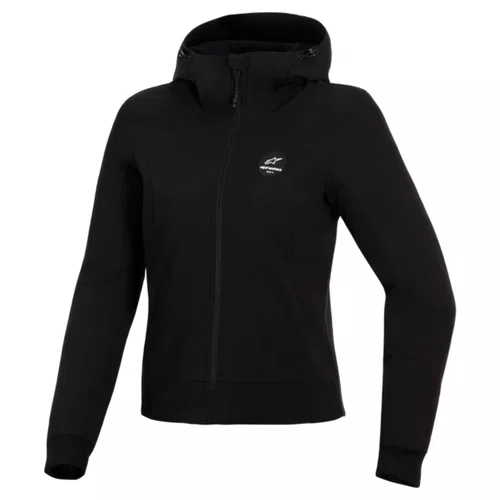 Jaqueta Alpinestars Stella Radium Tech Hoodie Preta