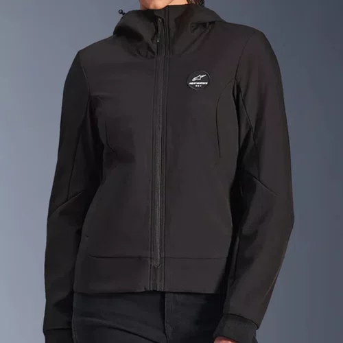 Jaqueta Alpinestars Stella Radium Tech Hoodie Preta