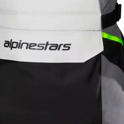 Jaqueta Alpinestars Stella ST 1 WP Cinza Gelo Preta Amarela