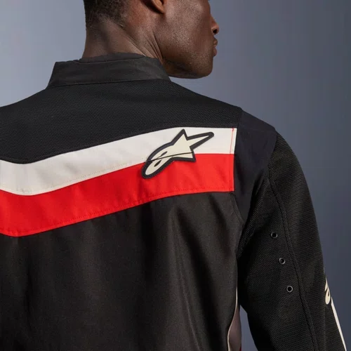 Jaqueta Alpinestars T Dyno Air Preta Vermelha Red Original