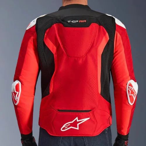 Jaqueta Alpinestars T GP Air Vermelha Fluo Preta