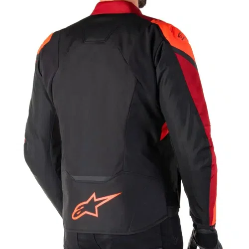Jaqueta Alpinestars T Jaws V4 WP Preta Vermelha Escura Original