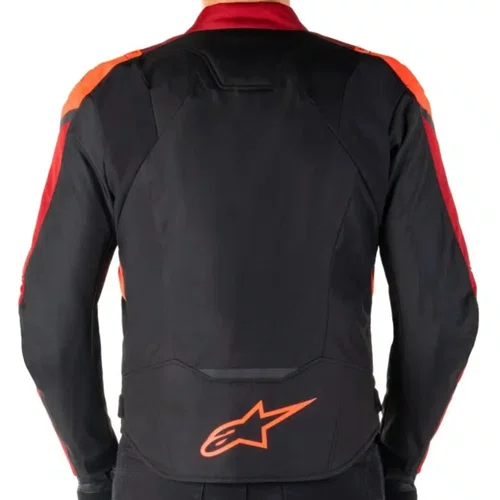 Jaqueta Alpinestars T Jaws V4 WP Preta Vermelha Escura Original