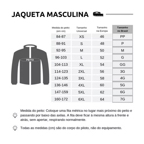 Jaqueta  ASW 365 Lite Preta Masculina com Forro Térmico e Impermeável
