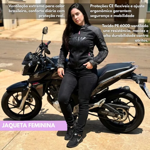 Jaqueta Asw Legion Ventilada Verão Feminina Preta