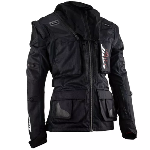 Jaqueta Leatt Moto 5.5 Enduro Preta Branca
