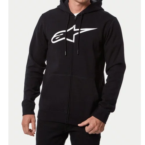 Jaqueta Moletom Alpinestars Ageless Zip V3 Hoodie Preto
