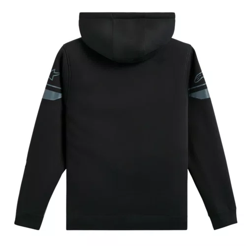Jaqueta Moletom Alpinestars Esemex Preto Cinza Escuro