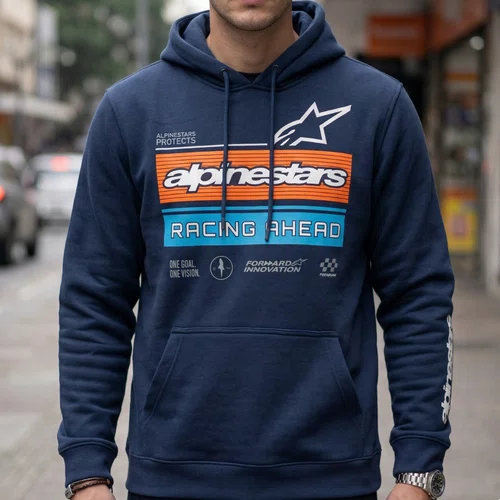 Jaqueta Moletom Alpinestars Harken Azul
