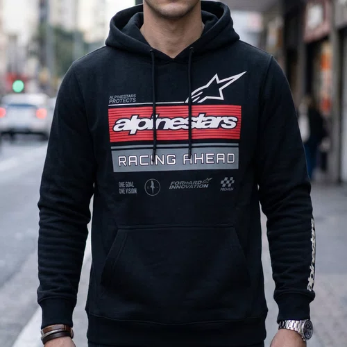 Jaqueta Moletom Alpinestars Harken Preto