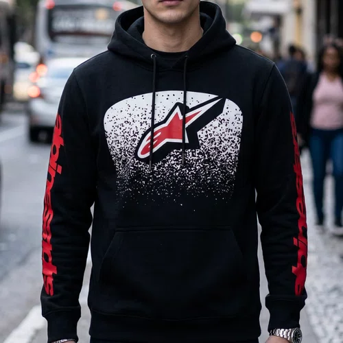 Jaqueta Moletom Alpinestars Obsessed Preto